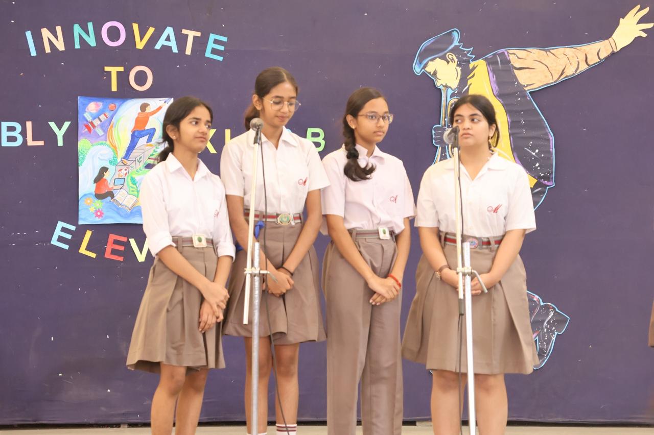 Innovate to Elevate: A Thoughtful Morning Assembly